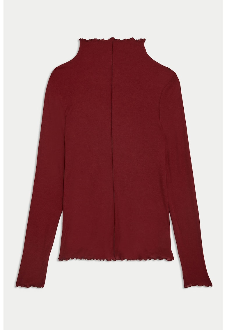 Слим блуза с овално деколте Marks  Spencer