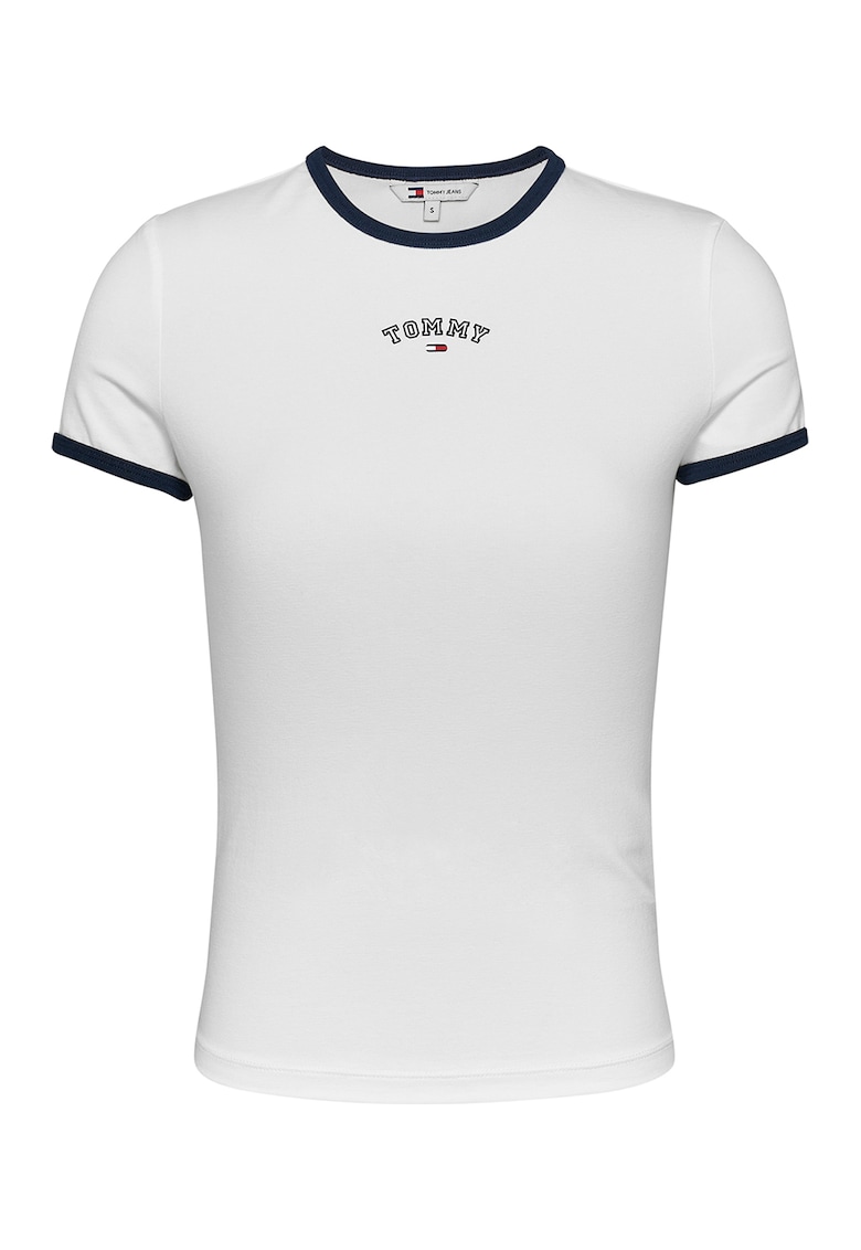 Слим тениска с лого Tommy Jeans