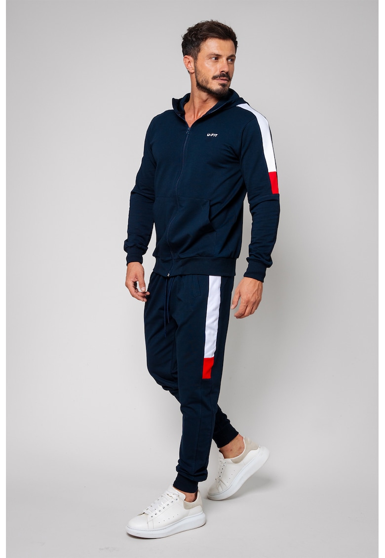 Спортен екип Glen с цветен блок uFIT