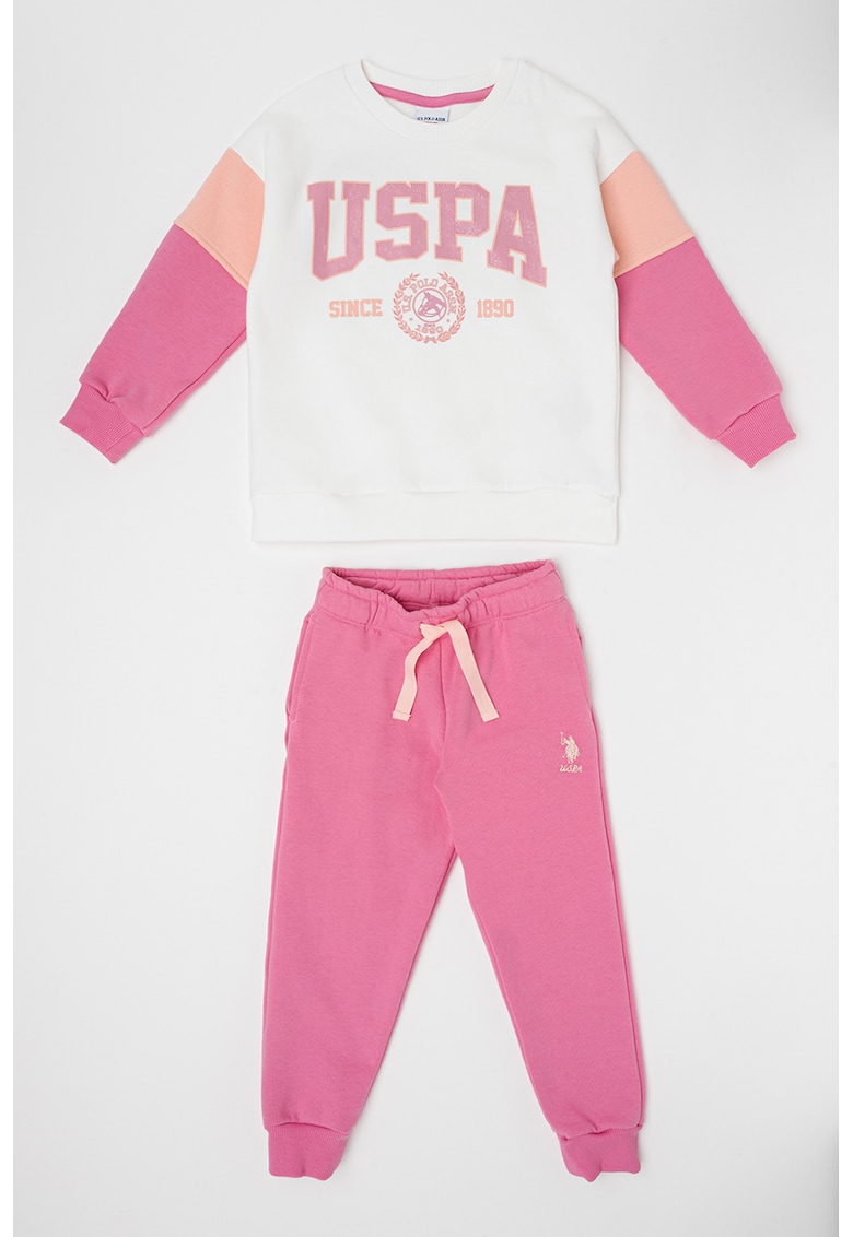 Спортен екип с памук и връзка US Polo Assn