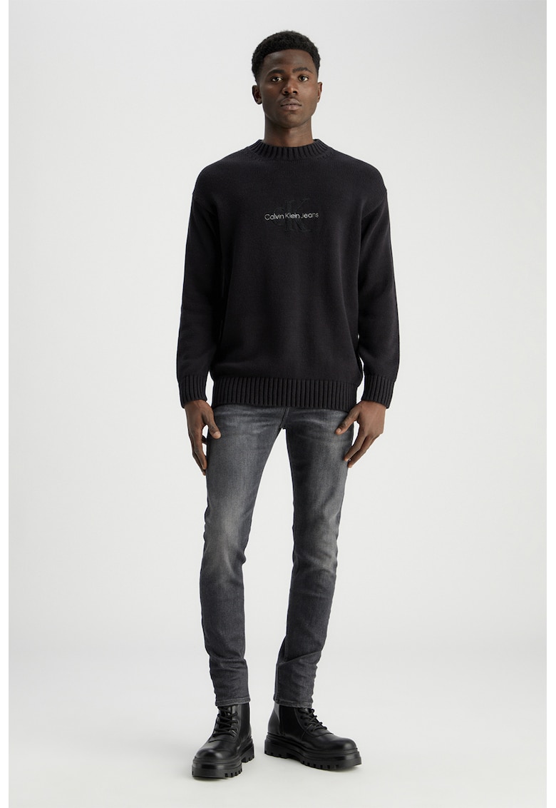 Стандартен суитшърт с лого CALVIN KLEIN JEANS