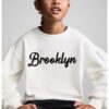 Суитшърт Brooklyn с бродерии Mango