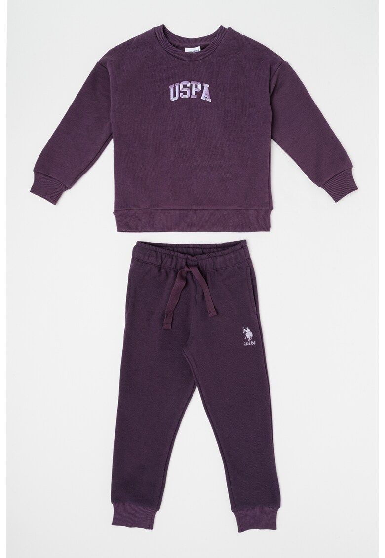 Суитшърт и спортен панталон с лого - 2 части US Polo Assn