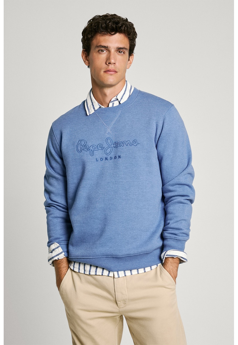 Суитшърт с бродирано лого Pepe Jeans London