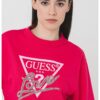 Суитшърт с декоративни камъни GUESS