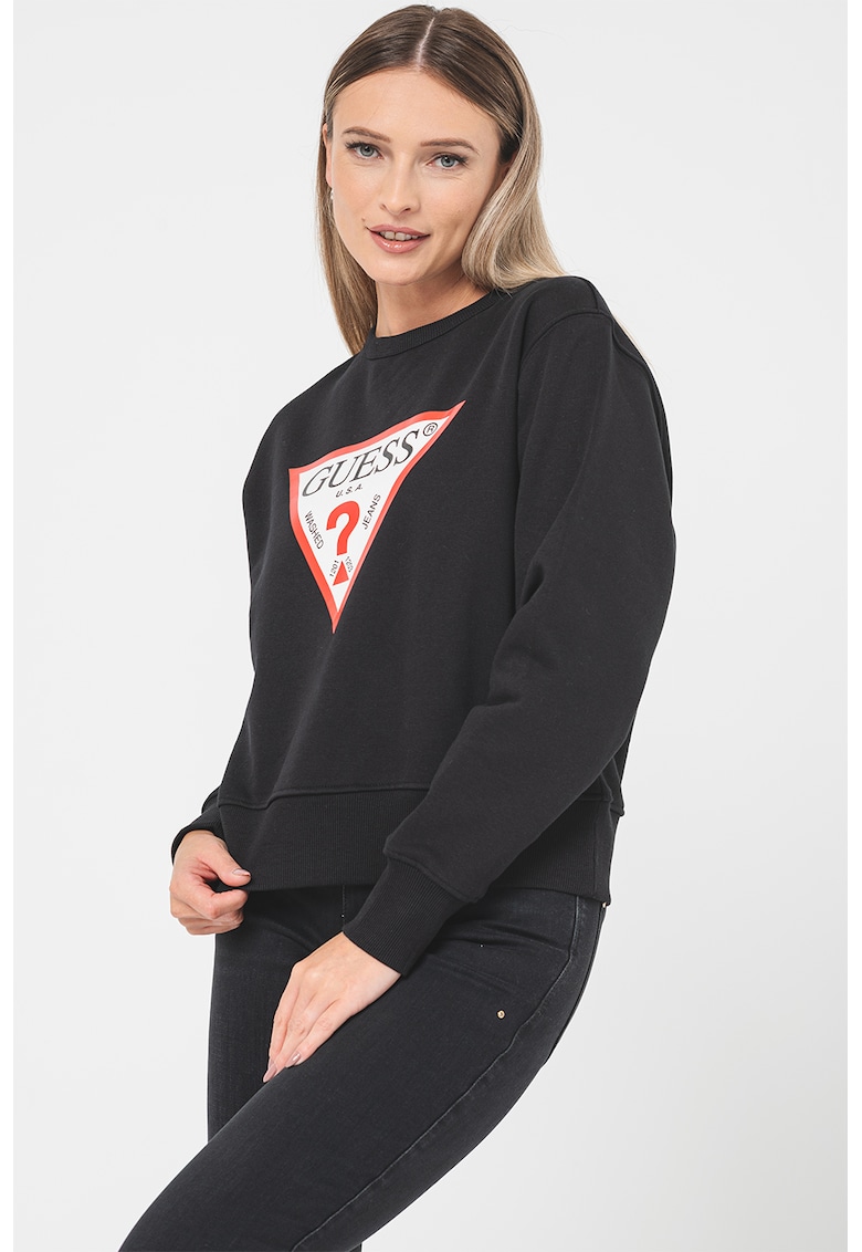Суитшърт с лого GUESS