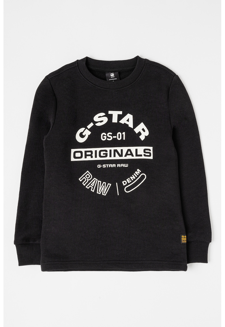 Суитшърт с памук и лого G-STAR