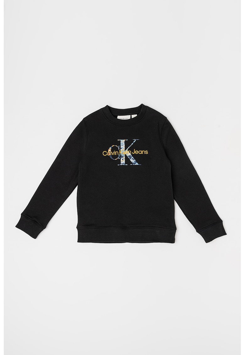 Суитшърт с памук с лого CALVIN KLEIN