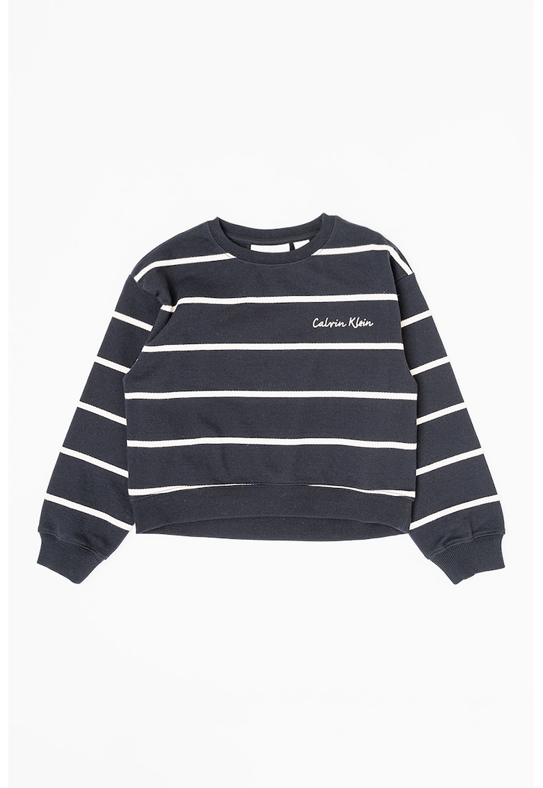 Суитшърт с памук с лого CALVIN KLEIN