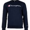 Суитшърт с памук с овално деколте Champion