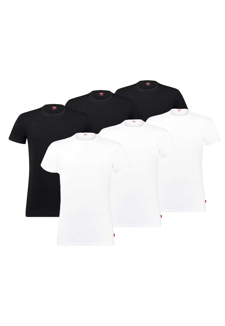 Тениска 167925 с овално деколте - 6 броя Levis