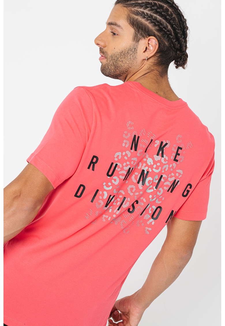 Тениска за бягане с принт Nike