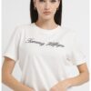 Тениска от органичен памук с бродирано лого Tommy Hilfiger