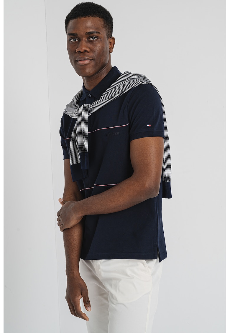 Тениска от пике с яка Tommy Hilfiger