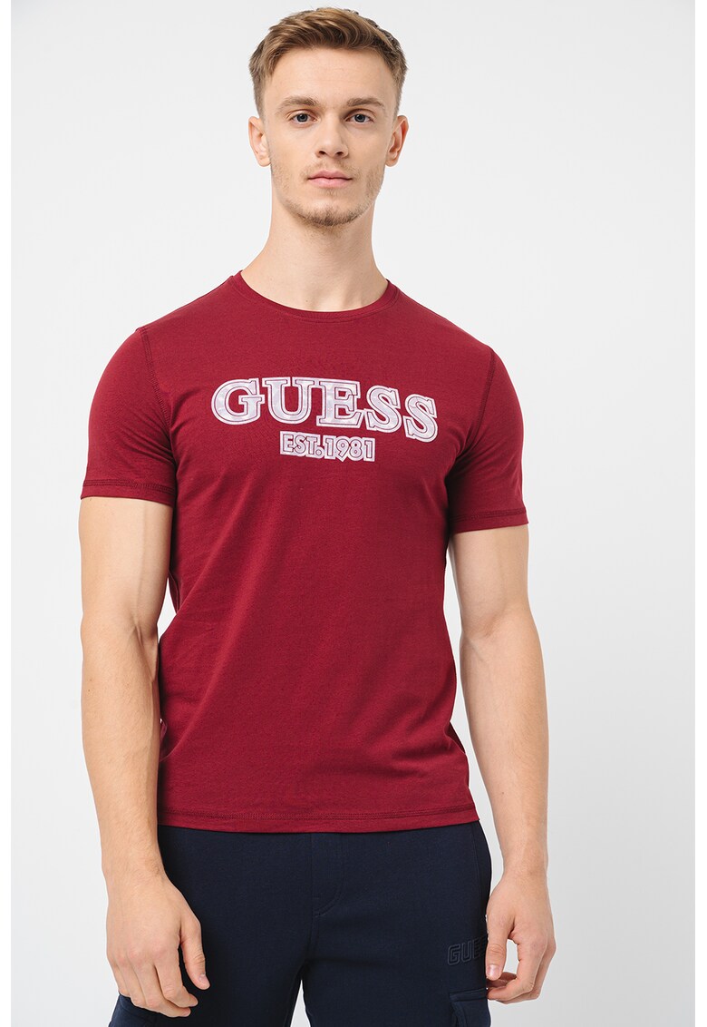 Тениска с лого GUESS