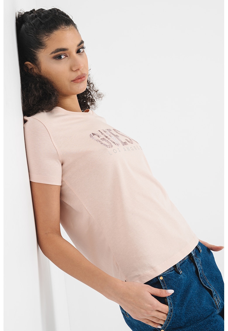 Тениска с лого GUESS
