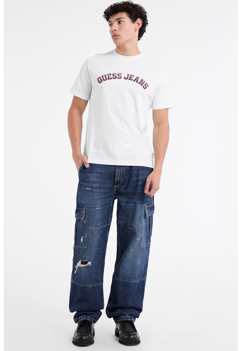 Тениска с лого GUESS JEANS