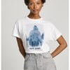 Тениска с лого Pepe Jeans London