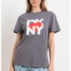 Тениска с модал с лого DKNY