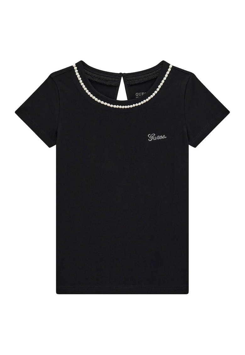Тениска с мъниста GUESS KIDS