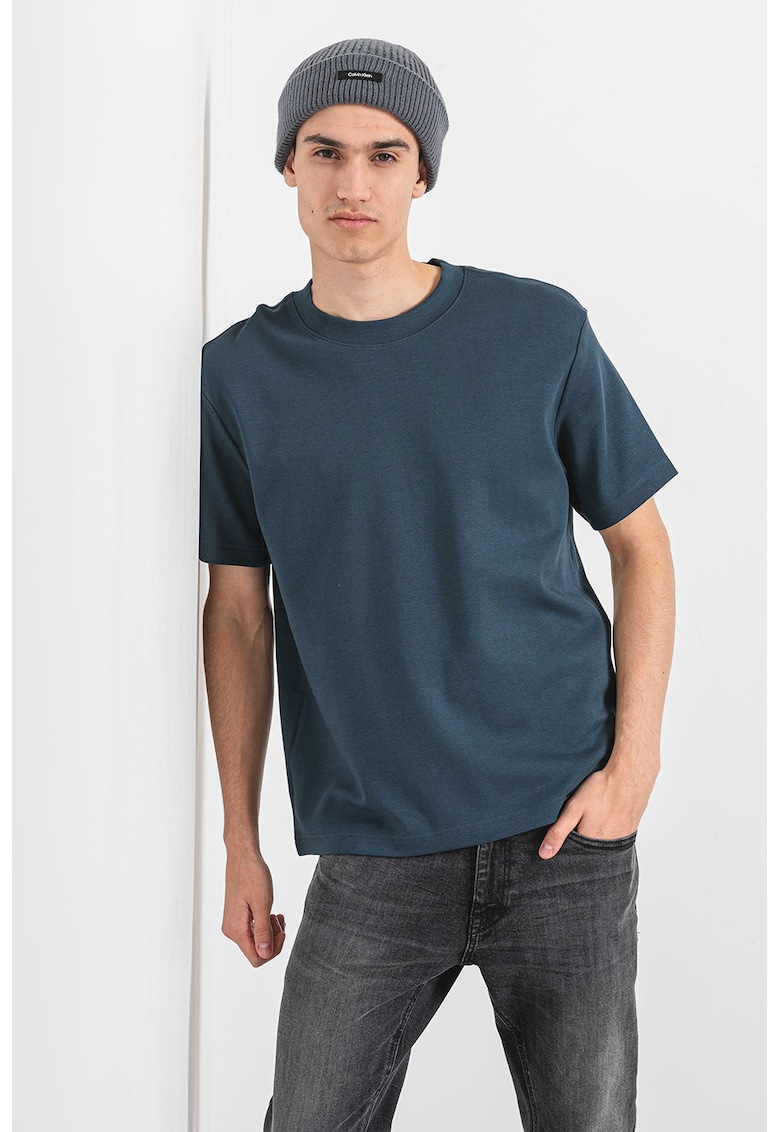 Тениска с овално деколте CALVIN KLEIN JEANS