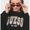 Уголемен суитшърт с лого GUESS