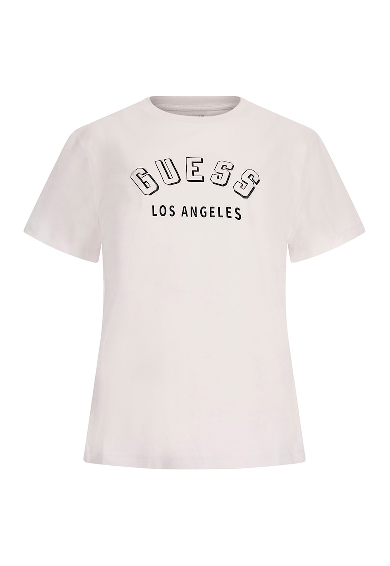 Фитнес тениска с лого GUESS
