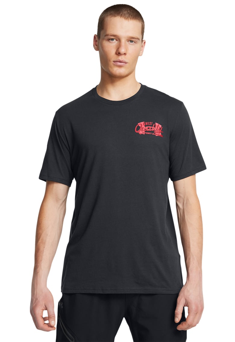 Фитнес тениска с лого Under Armour