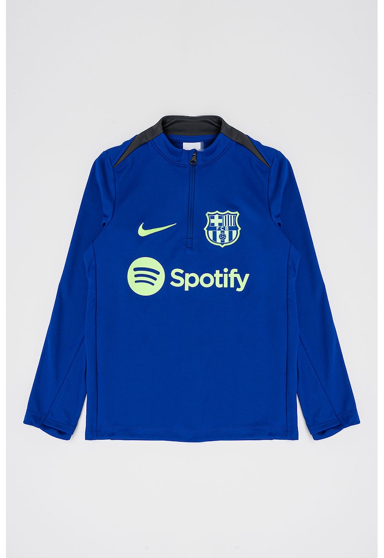Футболен суитшърт с Dri-Fit с къс цип Nike