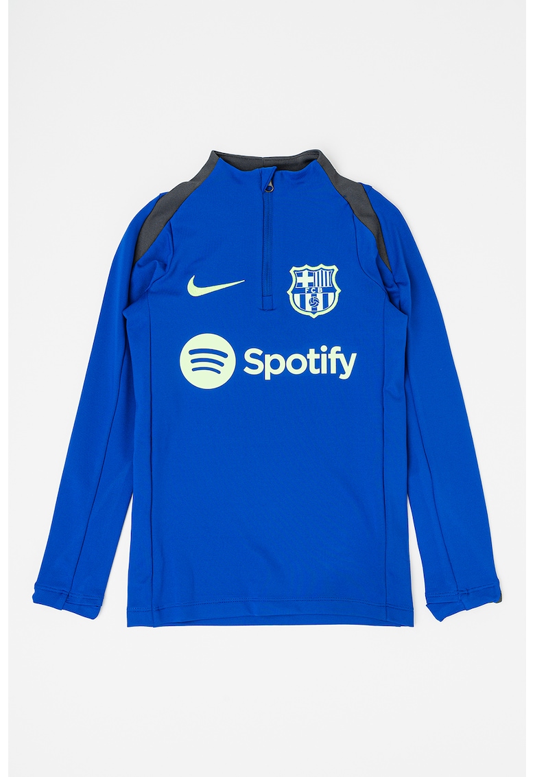 Футболен суитшърт с къс цип Nike