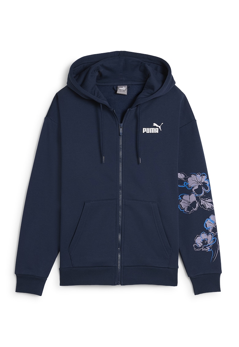 Худи 686026 с цип и флорална шарка Puma