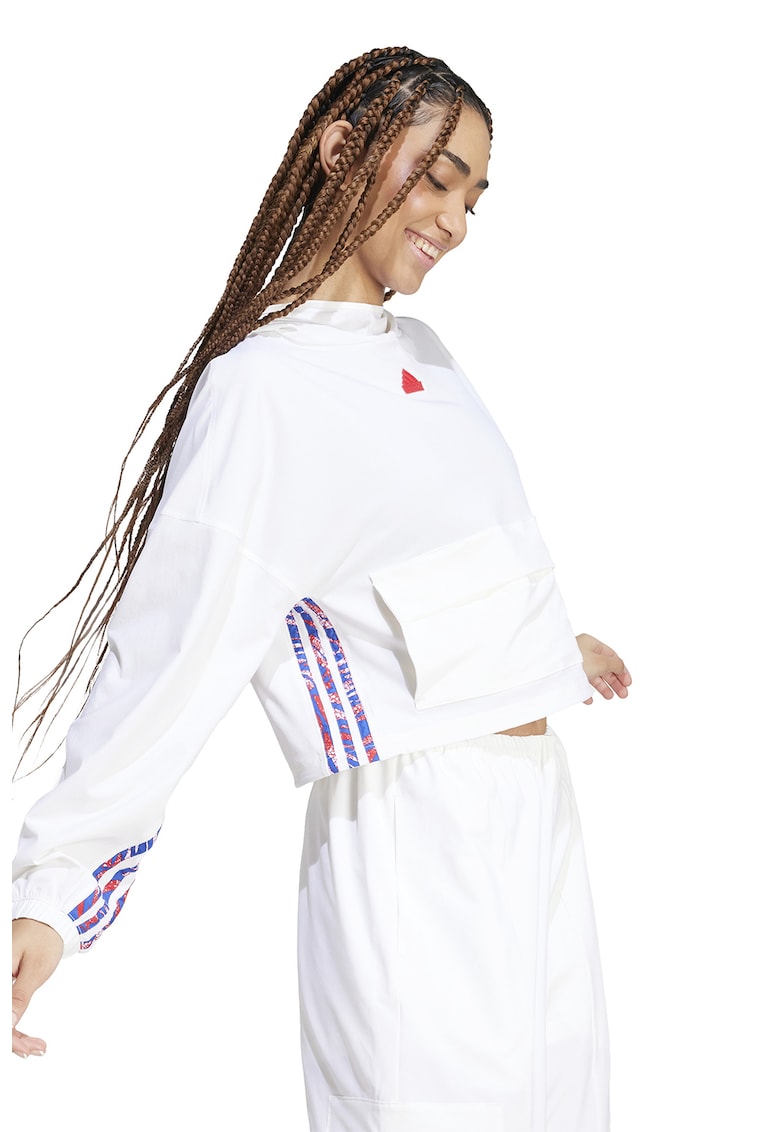 Худи Express с връзка на подгъва adidas Sportswear
