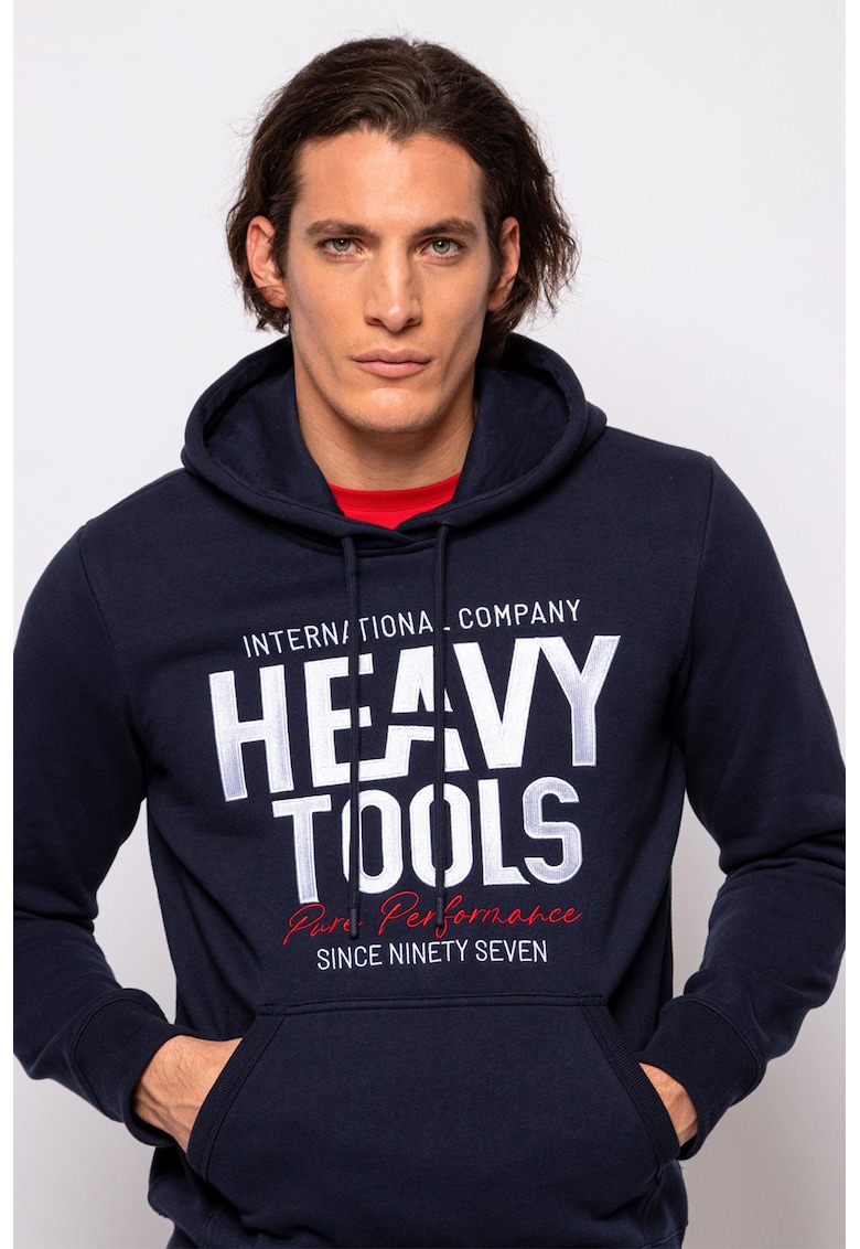 Худи Skipper с джоб кенгуру и лого Heavy Tools
