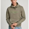 Худи с връзка и бродирано лого Pepe Jeans London