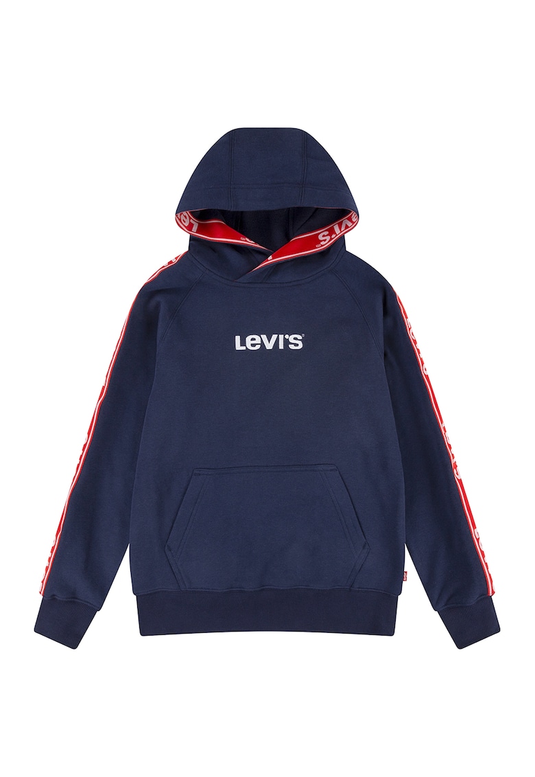 Худи с джоб кенгуру и лого Levis