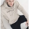 Свободно памучно худи CALVIN KLEIN