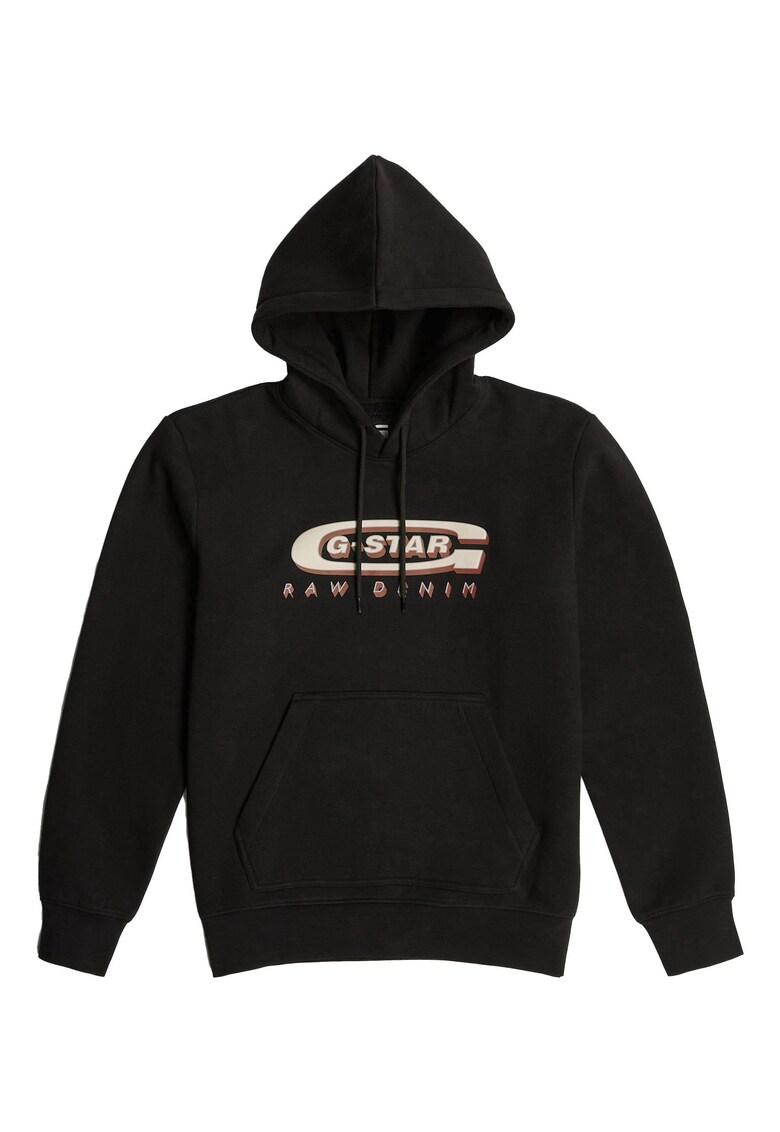 Худи с лого и джоб кенгуру G-Star RAW