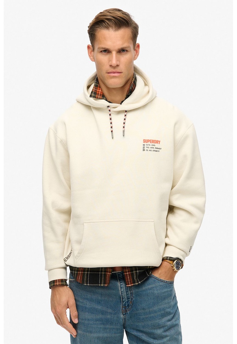 Худи с памук SUPERDRY