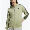 Худи с цип и джобове встрани adidas Sportswear