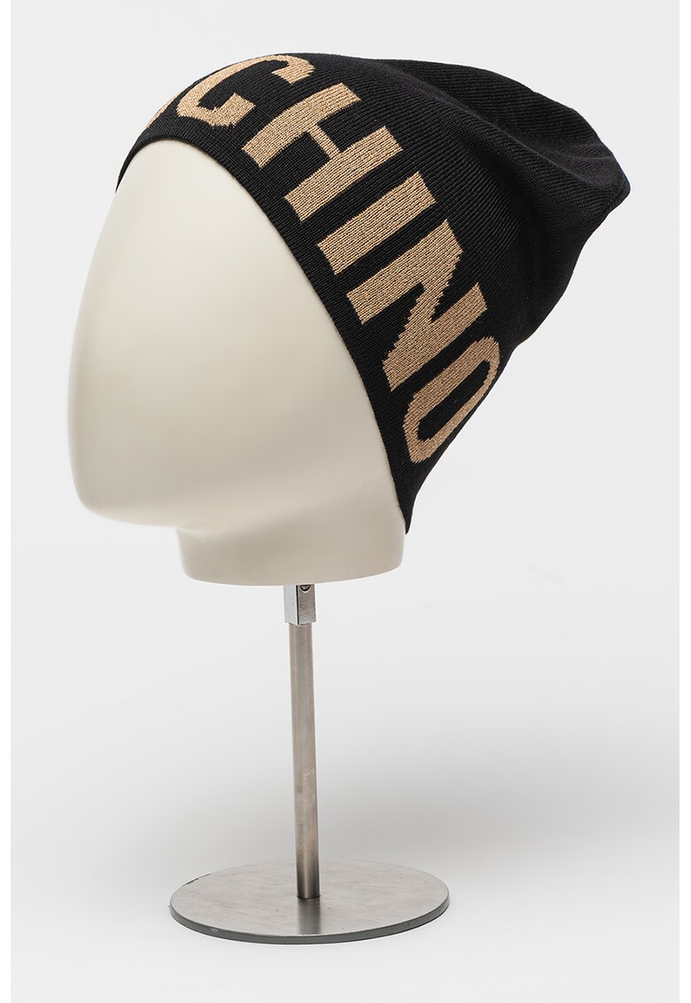 Шапка с вълна с лого Moschino
