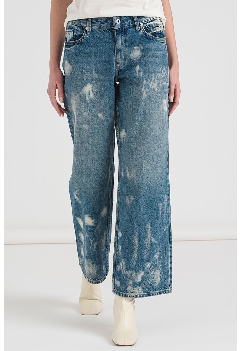 Широки дънки деграде KARL LAGERFELD JEANS