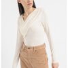 Шпиц блуза с модал United Colors of Benetton