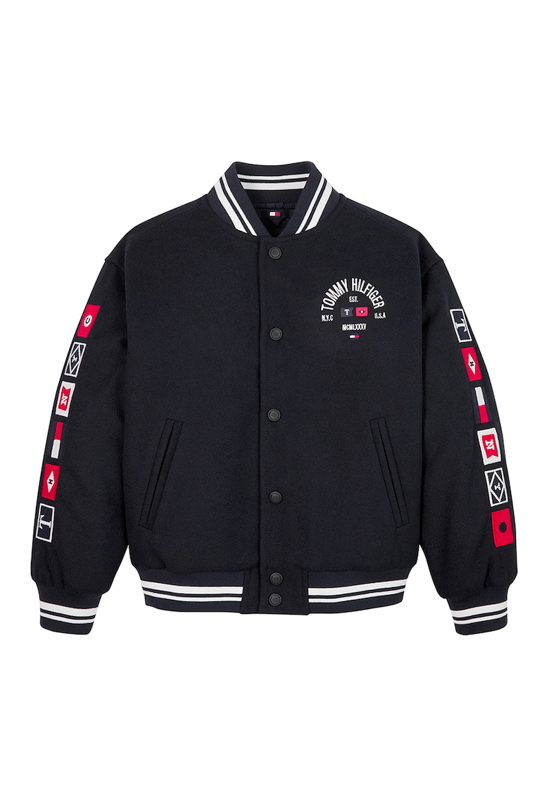 Яке с вълна и лого Tommy Hilfiger