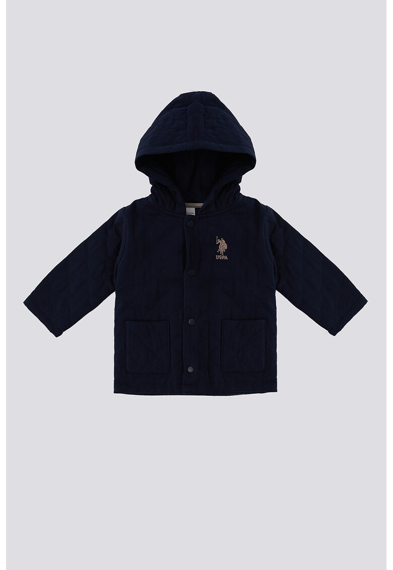 Яке с качулка и лого US Polo Assn