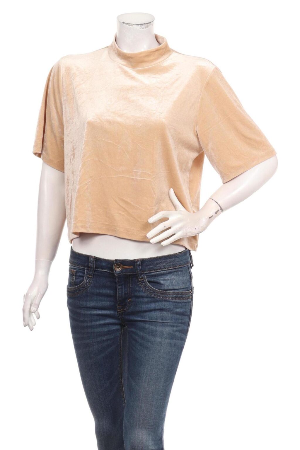 Блуза с поло яка GINA TRICOT