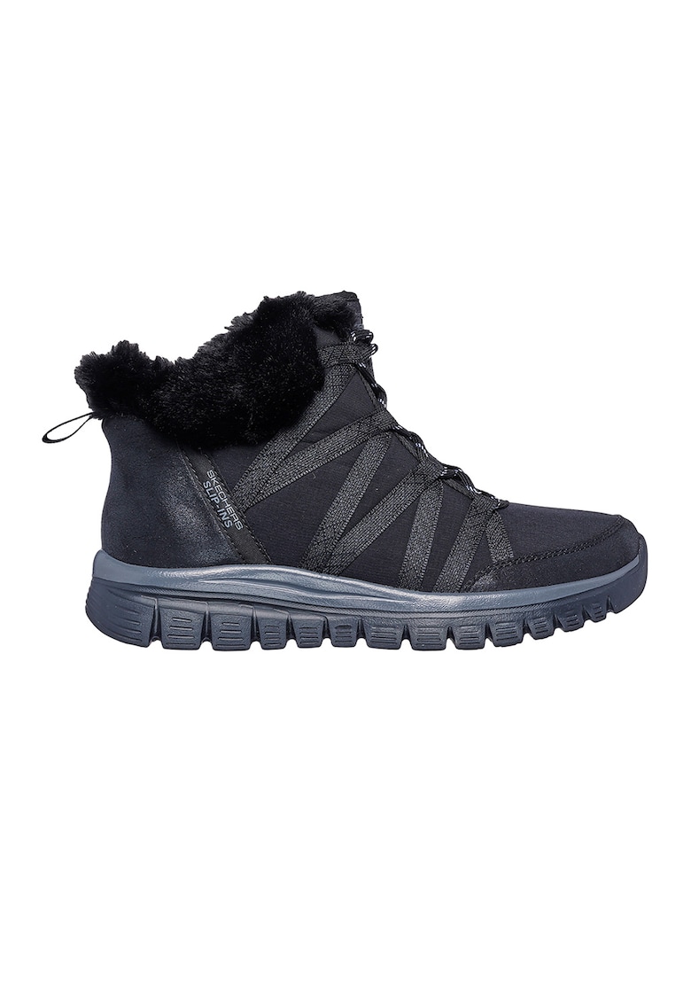 Боти с еко пух Skechers