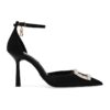 Обувки от еко кожа с ток стилето и каишка на глезена Steve Madden