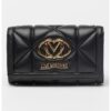 Капитонирано портмоне от еко кожа с капаче Love Moschino