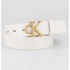 Кожен колан с лого на токата CALVIN KLEIN JEANS
