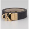 Кожен колан с лого на токата CALVIN KLEIN JEANS